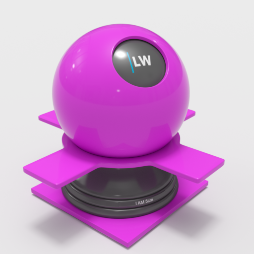 Glossy Plastic Magenta